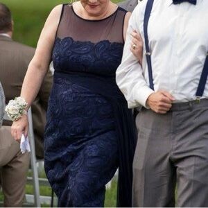 Lauren Ralph Lauren Blue Wedding Dress